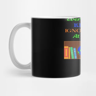 Reading Books Motivational Slogan For Book Lovers & Lit Fans Mug